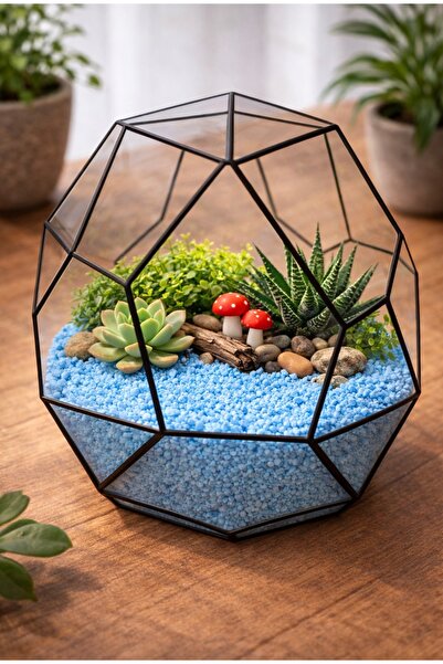 Yerli Mavi Dekoratif Teraryum Kumu – 50 gr