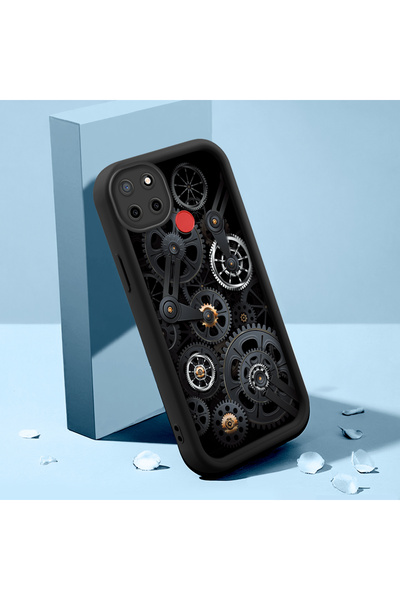 Hontinga حافظة هاتف من السيليكون الناعم المتوافقة مع هاتف Realme C25S، نمط مض...