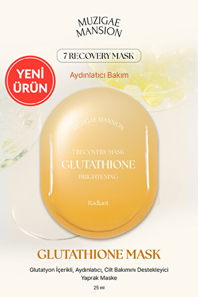 Muzigae Mansion Aydınlatıcı Glutathione Özlü Yaprak Maske 7 Recovery Maskpack...