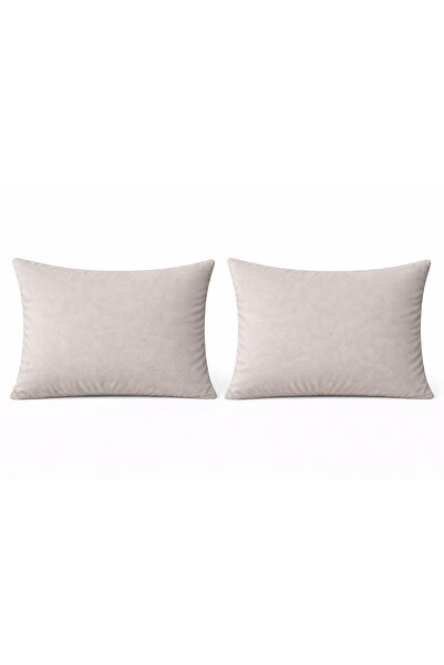 NazeninHome Ranforce 100% Cotton Pillowcase Set of 2 Stone Color