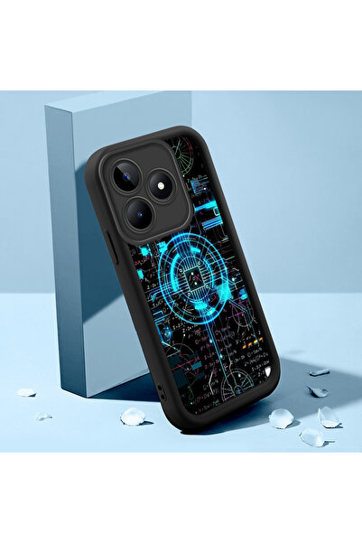 Hontinga حافظة هاتف من السيليكون الناعم المتوافقة مع هاتف Realme Note 50، نمط...