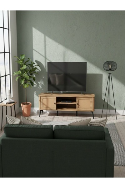 BEC13 Luxury wooden screen table, 180 cm - Modern Bohemian design