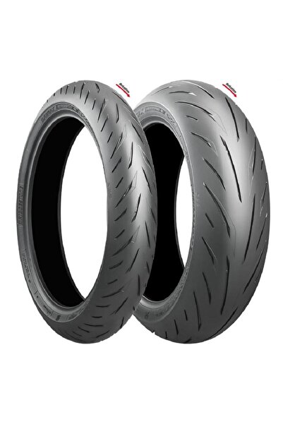 Bridgestone Honda NC 700 Uyumlu 120/70-17 - 160/60-17 Motosiklet Lastiği Takı...