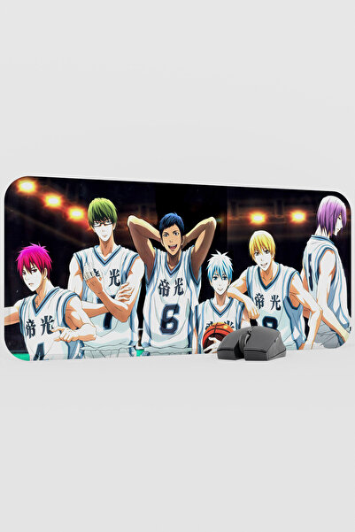 mousepad bastir لوحة ماوس مطاطية كبيرة الحجم مضادة للانزلاق بتصميم أنمي كوروك...