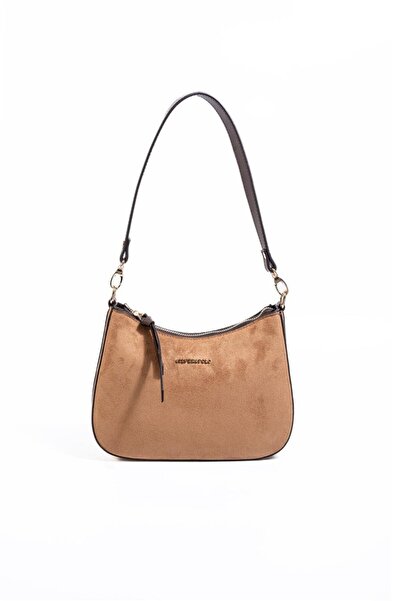 Silver Polo حقيبة كتف سيلفر & بولو SP1259 للنساء من الجلد المدبوغ باللون البن...