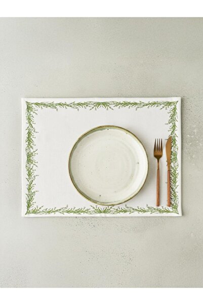 Markaev Vienna Border Cotton 6-Piece American Dinner Set