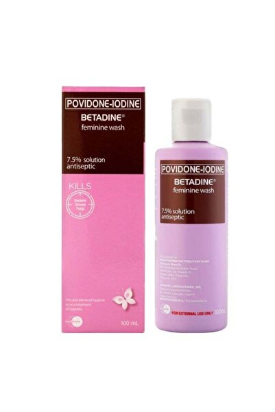 BETADINE Povidone-Iodine Antiseptic Feminine Wash - 100ml