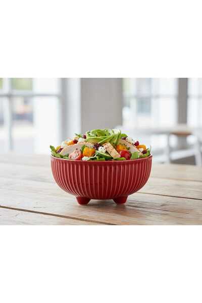 KH Ayaklı Kase Tabak Salata Kasesi( tek kişilik) Avakado pinterest salataları...