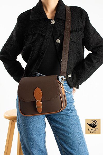 Çanta Trend 4-Eyelet Covered Women's Crossbody and Shoulder Bag