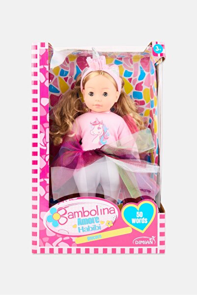 BAMBOLİNA Amore Habibi Unicorn Doll