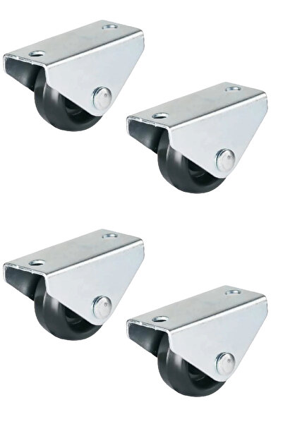 MegaVitrin 4 Pieces Hts 101 Fixed Table Furniture Wheel 28 mm |   60 kg Capac...