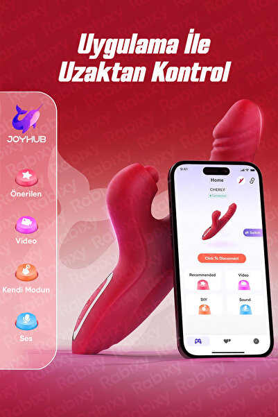 Rabixy 4 Fonksiyonlu Rabbit Vibratör
