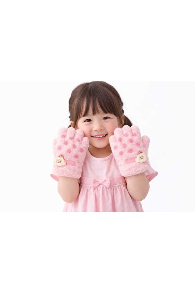 gigigiyim Oyuncak Figürlü Peluş Kız Çocuk Eldiven