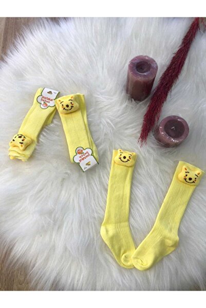 BEGONYA BEBECE KIDS Embossed Children's Socks 3 Pairs