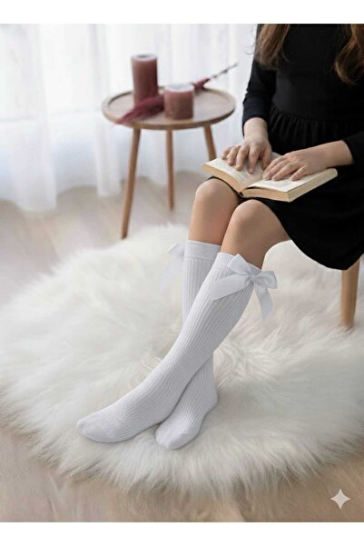 BEGONYA BEBECE KIDS Bow Socks 3/14 Yas 3 Pack