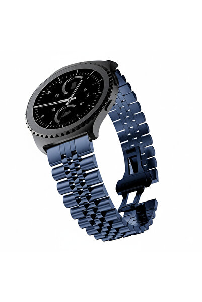 redmud teknoloji Jubilee Style Steel Band Compatible with Samsung Galaxy Watch 4/5-5 Pro6/7Series 40 42 43 44 45 46 47 mm