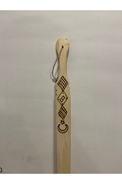 ÇANKIRI BOTANİK El Yapımı Ahşap- Ekmek ve Yufka Çevirme Aleti 85 cm