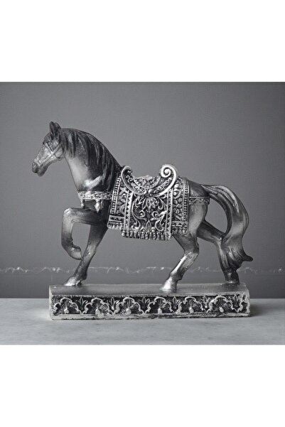 ELSELİFE Lüks Nakış İşlemeli At Heykeli Dekoratif Masaüstü Biblo Ev Ofis Şık ...