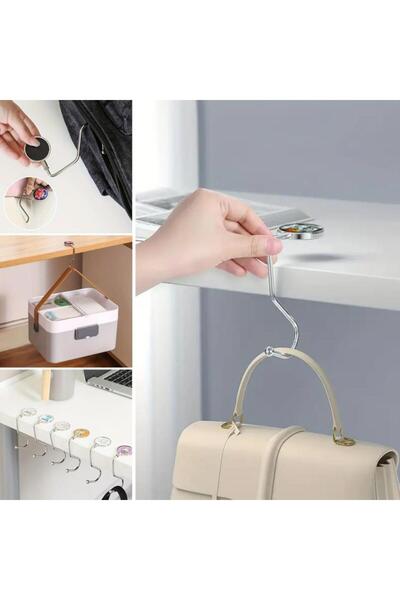 OLLEVRA Γάντζος για τσάντα που μπορεί να συνδεθεί στο τραπέζι Τύπος τσάντας Π...