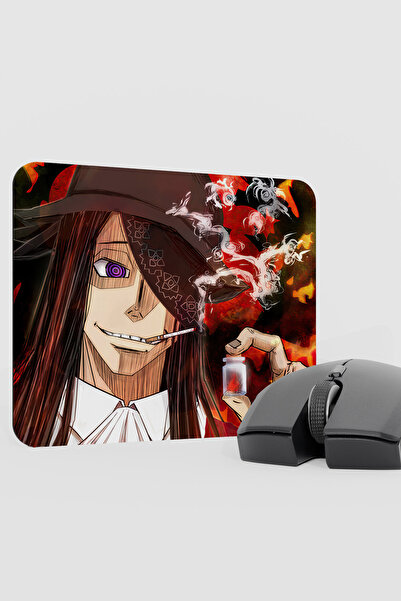 mousepad bastir Fire Force Anime V3 - 22X18 وسادة ماوس مطاطية للألعاب غير قاب...