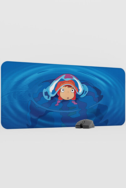mousepad bastir لوحة ماوس أنيمي بونيو V1 - مقاس 90×40 سم كبيرة الحجم للألعاب ...