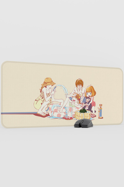 mousepad bastir Sangatsu no Lion Anime V1 - 90x40 XXL لوحة ماوس مطاطية للألعا...