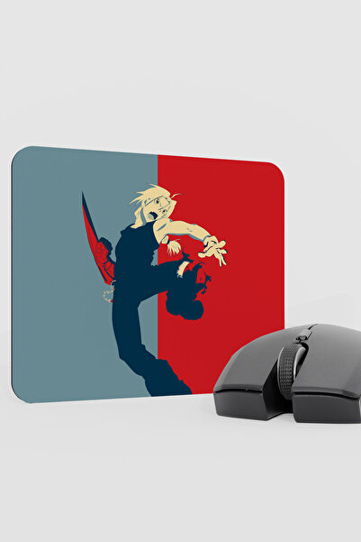 mousepad bastir Fullmetal Alchemist Brotherhood Anime V4 - 22X18 وسادة ماوس م...
