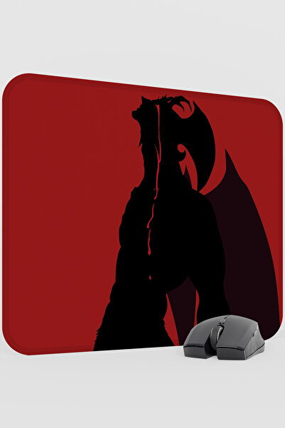 mousepad bastir Devilman Crybaby Anime V2 - 48X40 XL Gaming Rubber Non-Slip B...