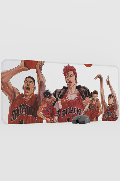 mousepad bastir سجادة ماوس مطاطية كبيرة جدًا مقاس 90x40 سم من سلامة دانك أنيم...