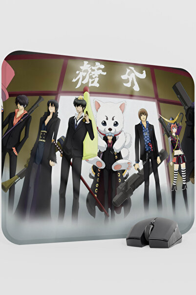 mousepad bastir Gintama Anime V2 - 48X40 XL Gaming Rubber Anti-Slip Base Mous...