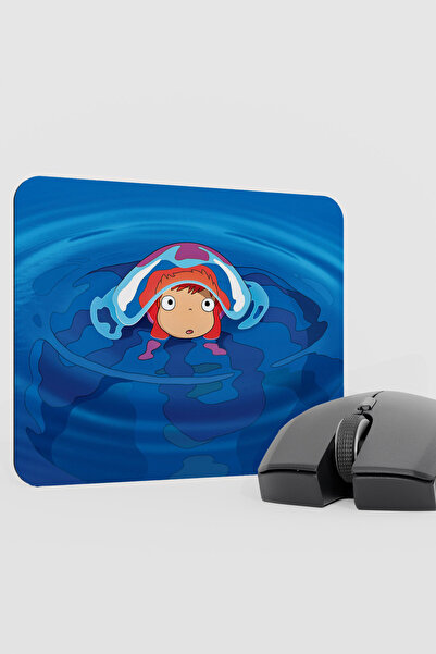 mousepad bastir Ponyo Anime V1 - 22X18 Gaming Rubber Non-Slip Base Mouse Pad ...