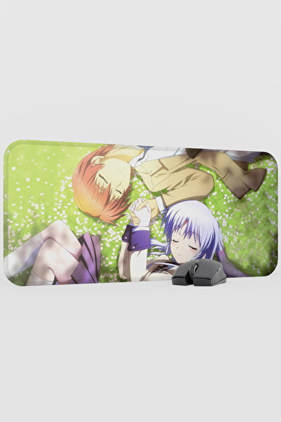 mousepad bastir Angel Beat S Anime V5 - 70X30 XL Gaming Rubber Non-Slip Base ...