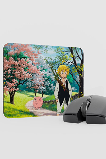 mousepad bastir Nanatsu No Taizai Anime V4 - 22X18 Gaming Rubber Non-Slip Bas...