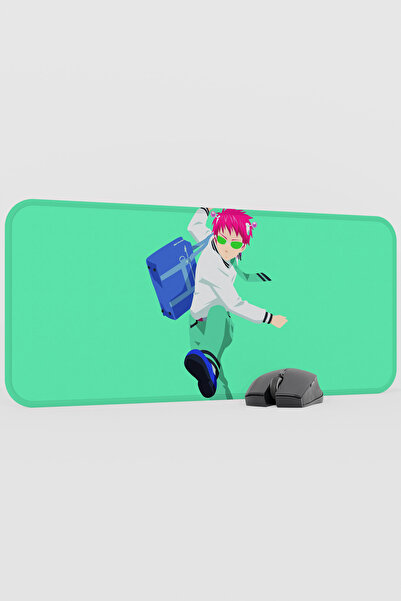 mousepad bastir لوحة ماوس ساكي كوسو أنيمي V1 - مقاس 70×30 سم، قاعدة مطاطية كب...