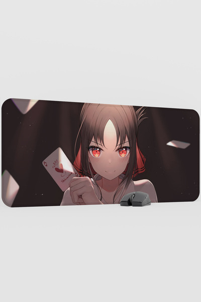 mousepad bastir Kaguya Sama Anime V3 - 90x40 XXL لوحة ماوس مطاطية للألعاب غير...
