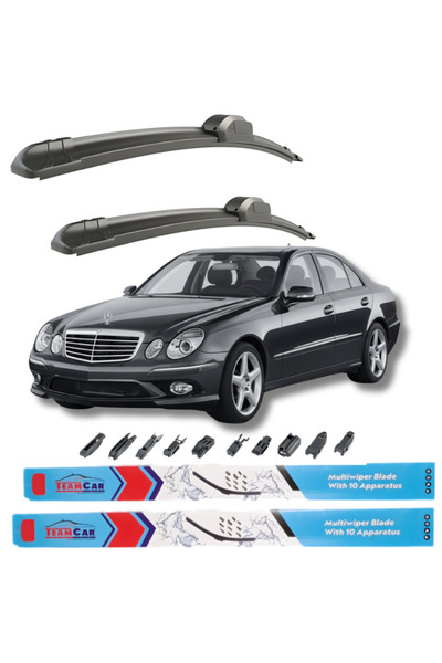 TEAMCAR Ștergătoare de parbriz Mercedes Clasa E W211 (2002-2009) față