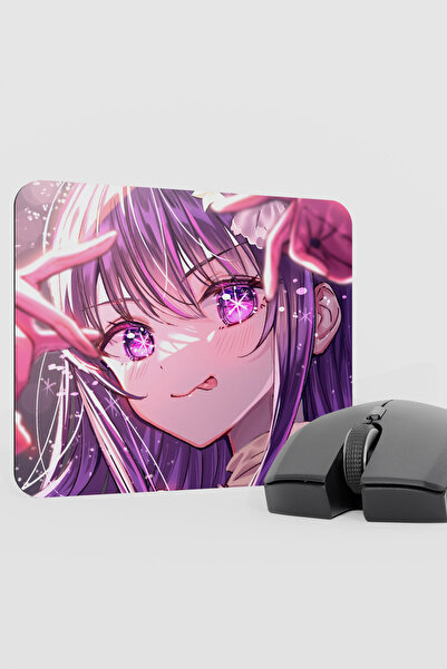 mousepad bastir Oshi no Ko Anime V1 - 22X18 Gaming Kauçuk Kaymaz Taban Mouse ...