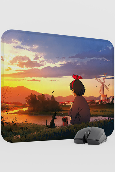 mousepad bastir kiki's delivery service Anime V3 - 48X40 XL Gaming Каучукова ...