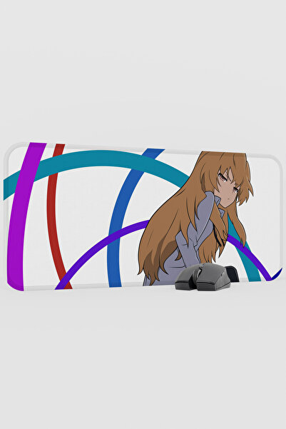 mousepad bastir Toradora Anime V2 - 70X30 XL Gaming Rubber Non-Slip Base Mous...