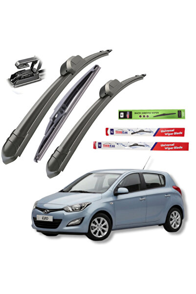 TEAMCAR Ștergătoare de parbriz Hyundai i20 I (2008-2014) Set complet de piese...