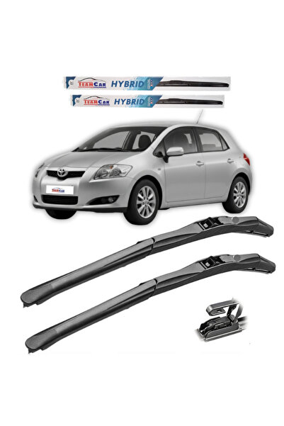TEAMCAR ® Ștergătoare Toyota Auris 5 uși (2006–2012) – Set față hibrid