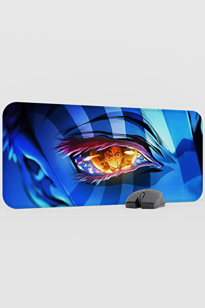 mousepad bastir Kimetsu No Yaiba Anime V3 - 70X30 XL Gaming Rubber Non-Slip B...