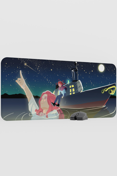 mousepad bastir لوحة ماوس أنيمي بونيو V4 - مقاس 90×40 سم كبيرة الحجم للألعاب ...