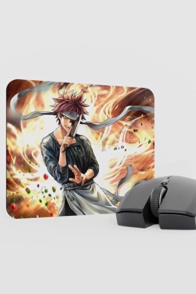 mousepad bastir Food Wars Anime V3 - 22X18 Gaming Rubber Anti-Slip Base Mouse...