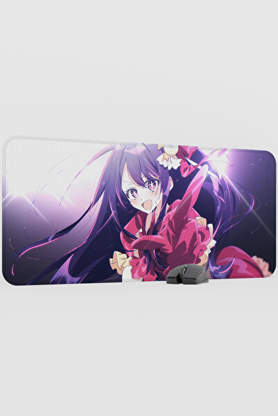 mousepad bastir Oshi No Ko Anime V4 - 90X40 XXL Gaming Rubber Non-Slip Base M...