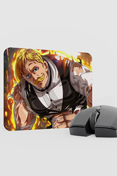 mousepad bastir Nanatsu no Taizai Anime V5 - 22X18 وسادة ماوس مطاطية للألعاب ...