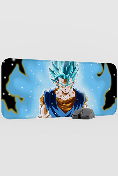 mousepad bastir Dragon Ball Anime V4 - 70X30 XL Gaming Rubber Non-Slip Base M...