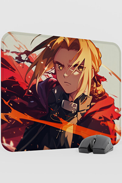 mousepad bastir Fullmetal Alchemist Anime V2 - 48X40 XL Gaming Rubber Non-Sli...