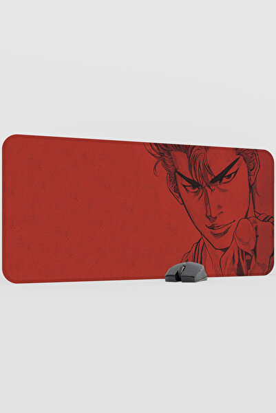 mousepad bastir سجادة ماوس مطاطية كبيرة جدًا مقاس 90x40 سم من سلامة دانك أنيم...