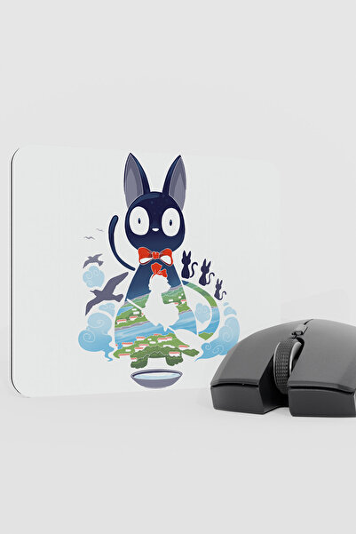 mousepad bastir خدمة توصيل كيكي - لوحة ماوس مطاطية للألعاب مقاس 22×18 بوصة مع...